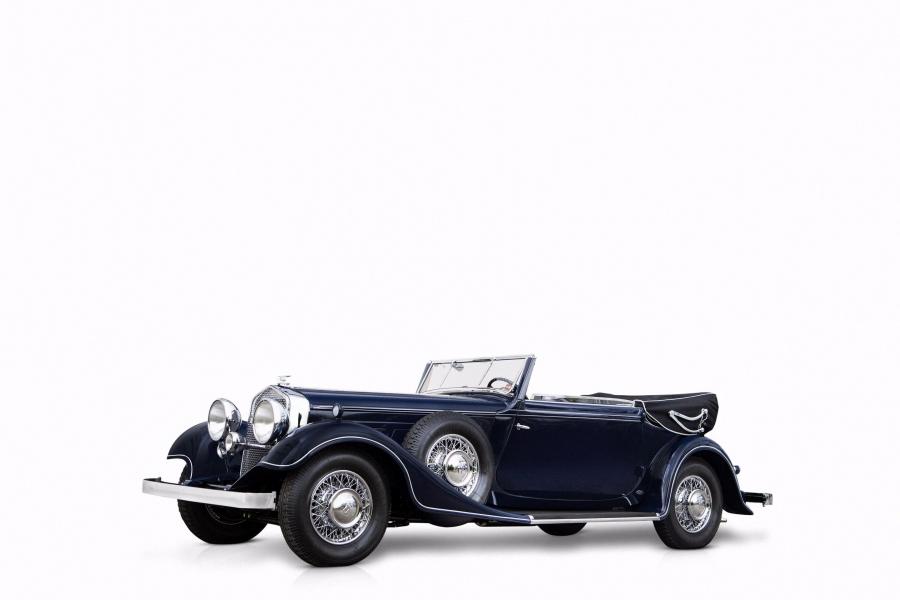  Horch 8-780B Cabriolet von Glaser 1934 года  (фото 1 из 9)